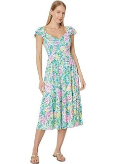 Lilly Pulitzer Bayleigh Flutter Sleeve Midi