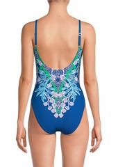 Lilly Pulitzer Brin Floral One-Piece Swimsuit