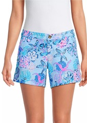 Lilly Pulitzer Callahan 5" Sea Low-Rise Shorts