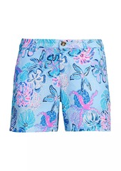 Lilly Pulitzer Callahan 5" Sea Low-Rise Shorts