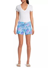 Lilly Pulitzer Callahan 5" Sea Low-Rise Shorts