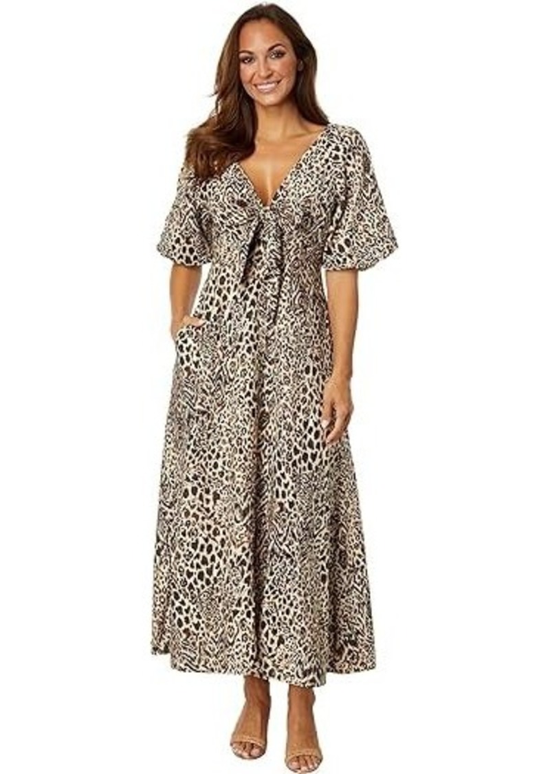 Lilly Pulitzer Clairanne Elbow Sleeve Maxi