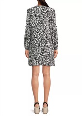 Lilly Pulitzer Cleme Leopard Silk Dress