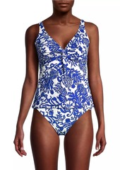 Lilly Pulitzer Coen Floral Tankini Top