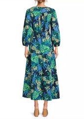 Lilly Pulitzer Deacon Floral Empire Midi Dress