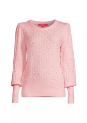 Lilly Pulitzer Eda Faux-Pearl Sweater