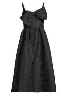 Lilly Pulitzer Ellara Jacquard Bow Midi-Dress