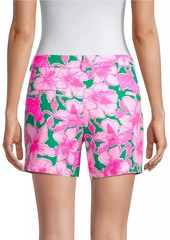 Lilly Pulitzer Gretchen Cotton Floral Shorts
