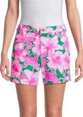 Lilly Pulitzer Gretchen Cotton Floral Shorts