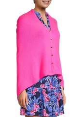 Lilly Pulitzer Harp Cashmere Cape Sweater