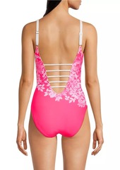 Lilly Pulitzer Jaspen Floral One-Piece Swimsuit