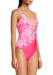 Lilly Pulitzer Jaspen Floral One-Piece Swimsuit