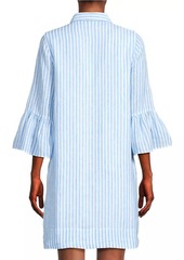Lilly Pulitzer Jazmyn Stripe Linen Shirtdress