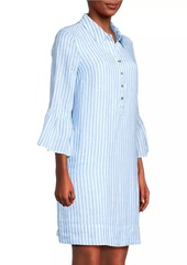 Lilly Pulitzer Jazmyn Stripe Linen Shirtdress