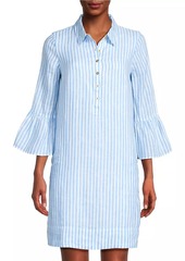 Lilly Pulitzer Jazmyn Stripe Linen Shirtdress