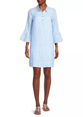 Lilly Pulitzer Jazmyn Stripe Linen Shirtdress