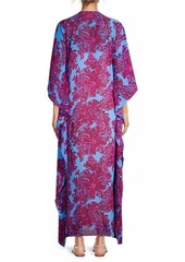 Lilly Pulitzer Julieta Floral Maxi Caftan