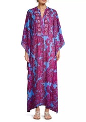 Lilly Pulitzer Julieta Floral Maxi Caftan