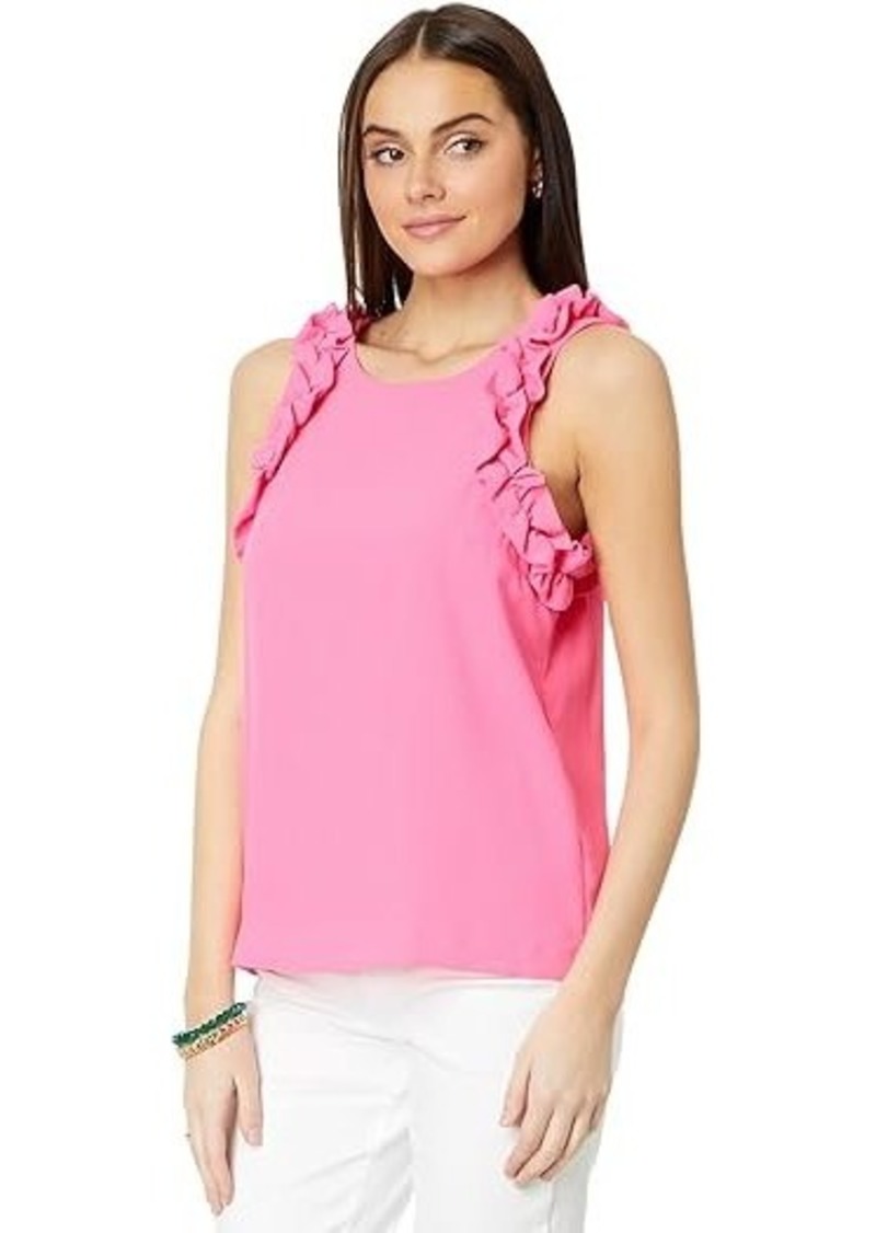 Lilly Pulitzer Kailee Sleeveless Ruffle Top