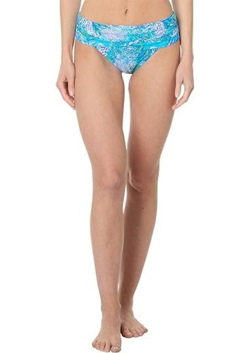 Lilly Pulitzer Lagoon Sarong Hipster Bottom