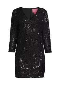 Lilly Pulitzer LeClair Sequined Minidress