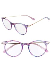Lilly Pulitzer® Coast 48mm Round Reading Glasses