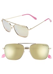Lilly Pulitzer® Kate 55mm Polarized Aviator Sunglasses