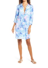 Lilly Pulitzer® Natalie Cover-Up Shirt Dress