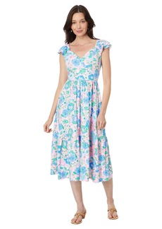 Lilly Pulitzer Women's Bayleigh Flutter Sleeve Midi