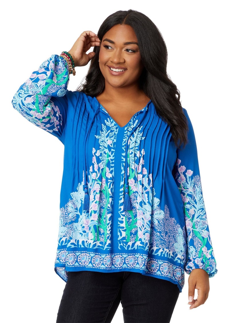 Lilly Pulitzer Women's Marilina Long Sleeve Tuni