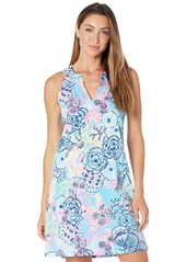 Lilly Pulitzer Women's Ross Shift Dress Bali Blue Once Upon A Tide S