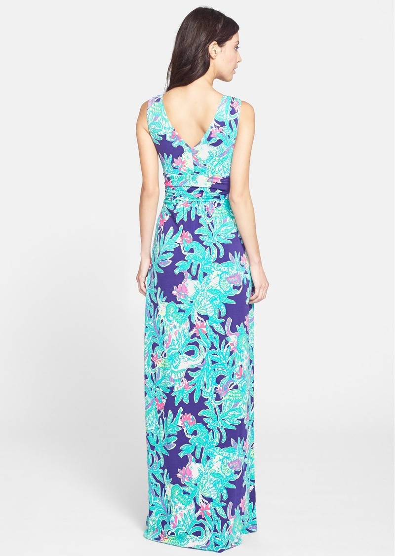 Lilly Pulitzer Lilly Pulitzer® Sloane Stretch Cotton Maxi Dress Dresses