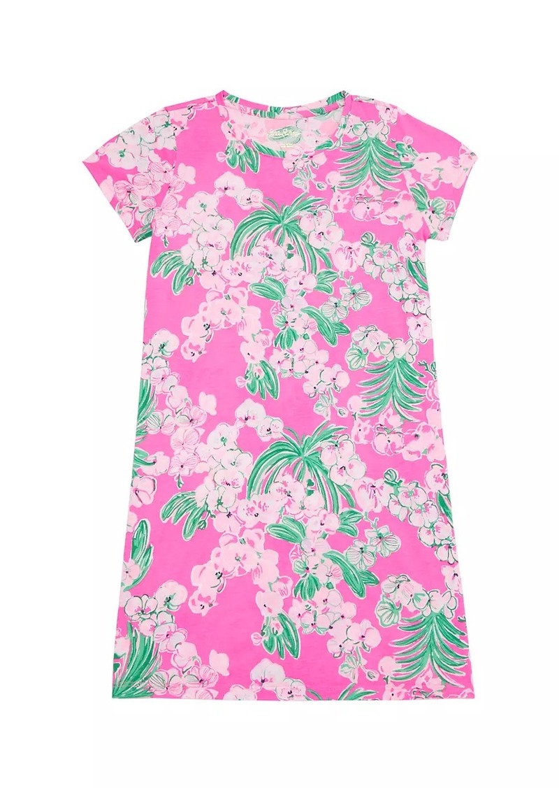 Lilly Pulitzer Little Girl's & Girl's Cody Floral T-Shirt Dress