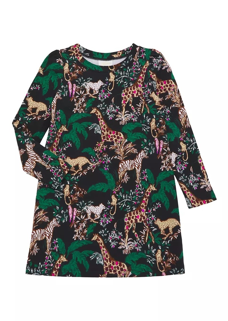 Lilly Pulitzer Little Girl's & Girl's Jansen Printed Long-Sleeve Dress