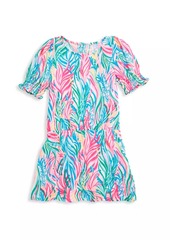 Lilly Pulitzer Little Girl's & Girl's Mini Adley Romper