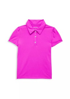 Lilly Pulitzer Little Girl's & Girl's Mini Frida Puff-Sleeve Polo