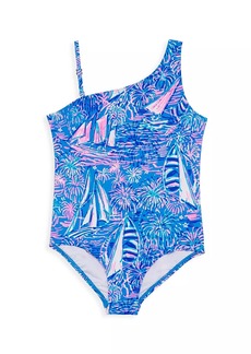 Lilly Pulitzer Little Girl's & Girl's Tiara One-Piece Swimsuit