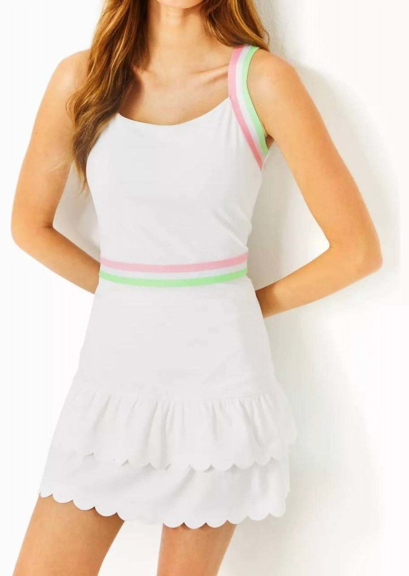 Lilly Pulitzer Lollo Active Dress In Resort White