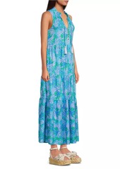Lilly Pulitzer Malone Floral Cotton Maxi Dress