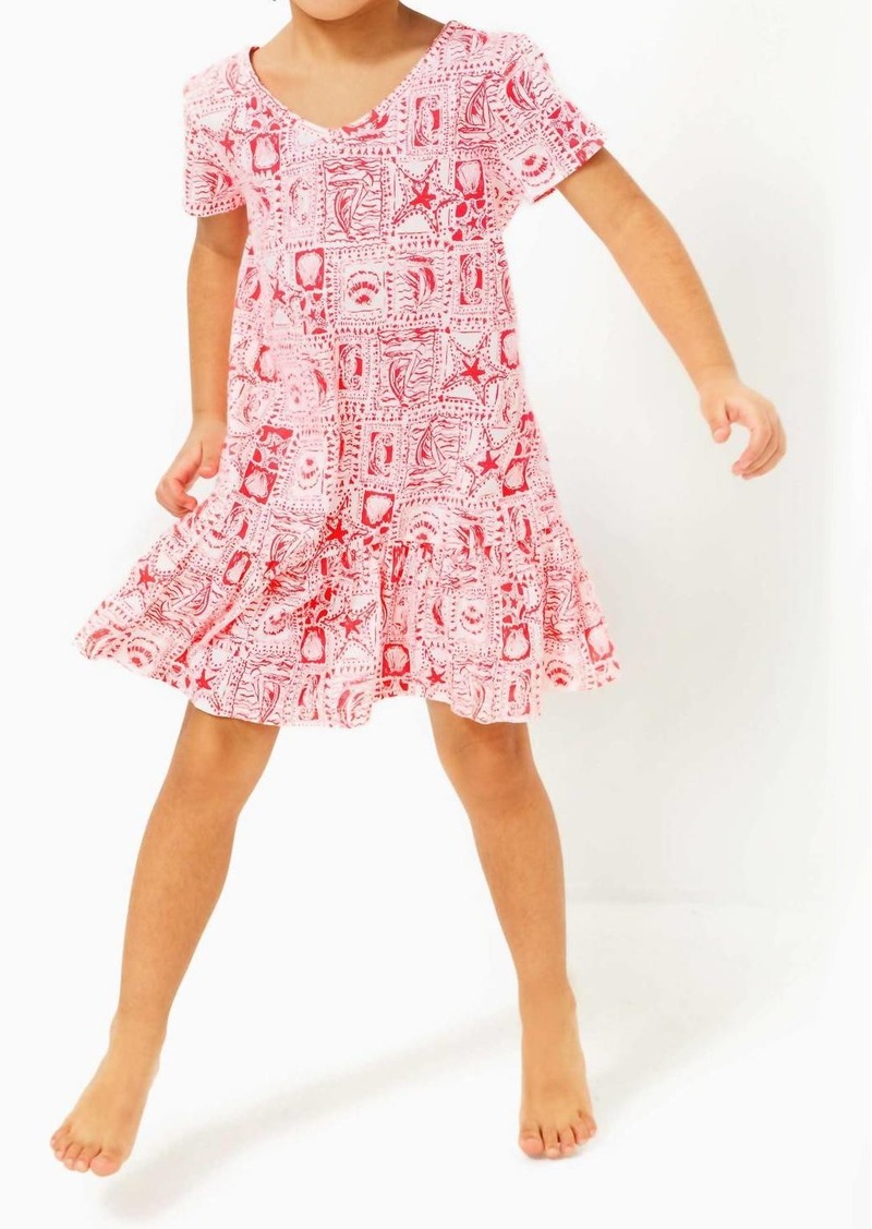 Lilly Pulitzer Mini Camilla Dress In Mizner Red Seaside Harbour