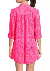 Lilly Pulitzer Natalie Easy Cover-Up Shirt