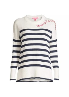 Lilly Pulitzer Quince Striped Crewneck Sweater