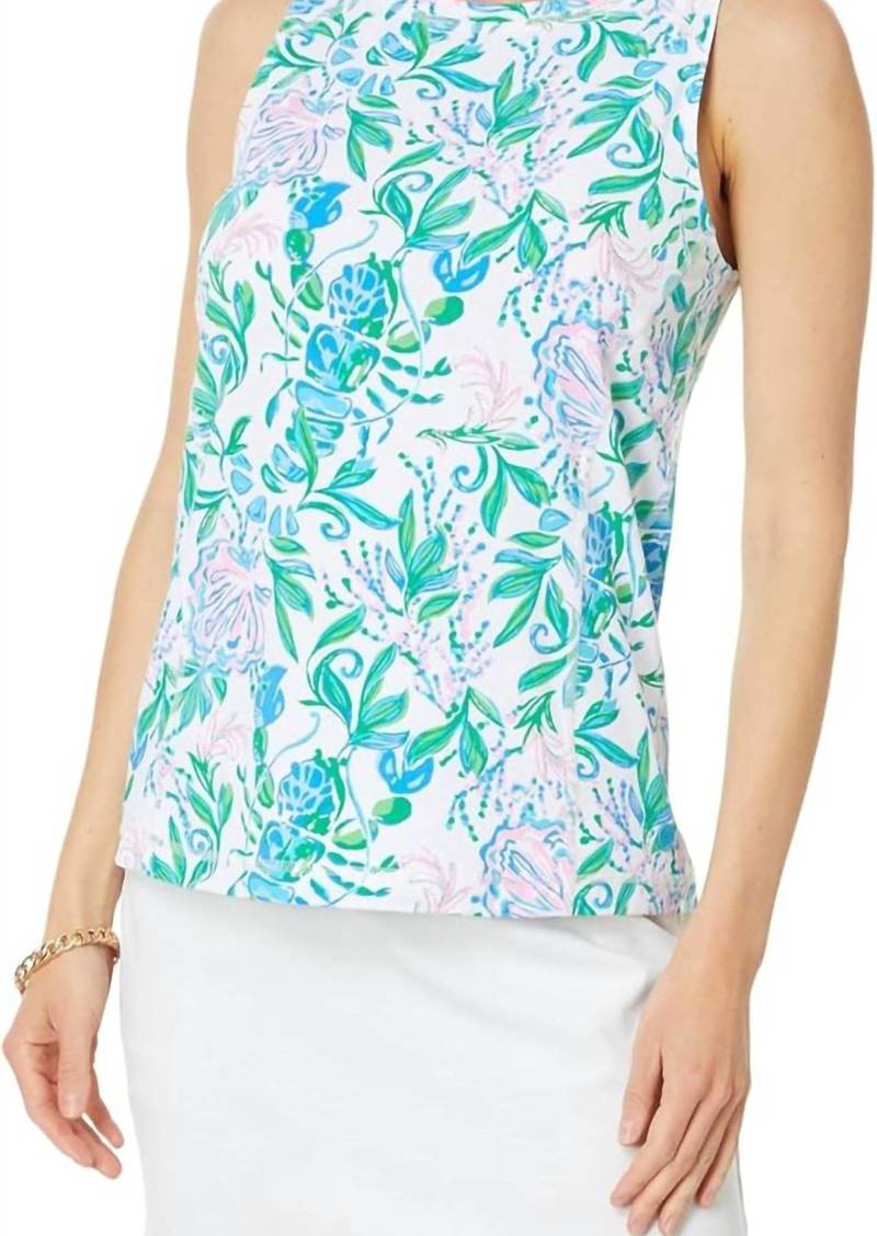 Lilly Pulitzer Renay Tank In Resort White Just A Pinch