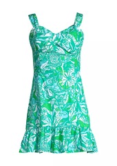 Lilly Pulitzer Rocko Floral Cotton Romper