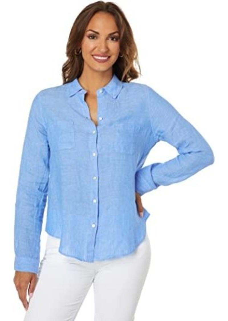 Lilly Pulitzer Sea View Button-Down