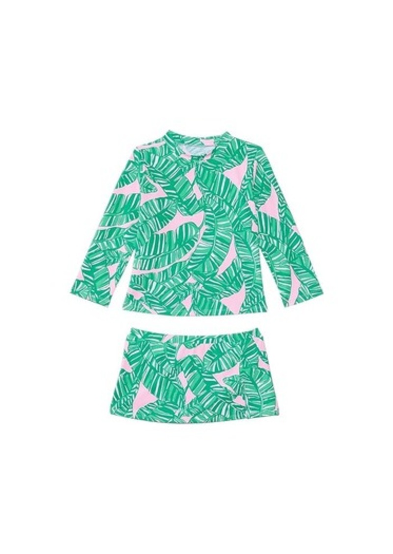 Lilly Pulitzer Sharlene Rashguard Set Up (Toddler/Little Kids/Big Kids)