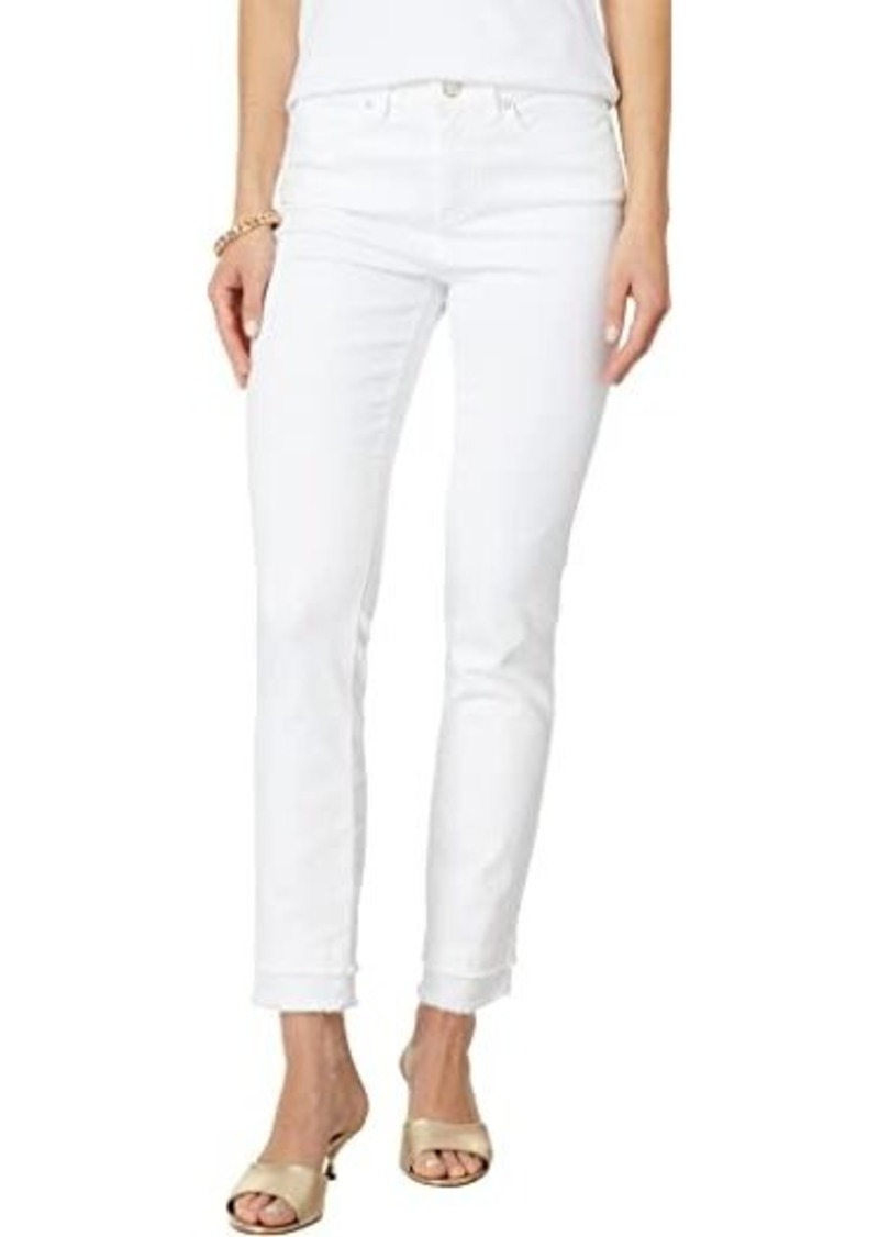 Lilly Pulitzer South Ocean High-Rise Skinny Jeans in Resort White