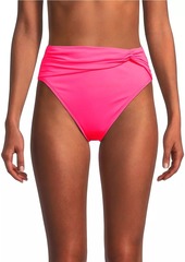 Lilly Pulitzer Yarrow High-Rise Bikini Bottoms