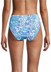 Lilly Pulitzer Yarrow High-Waisted Bikini Bottom