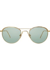 Linda Farrow 623 C6 oval sunglasses